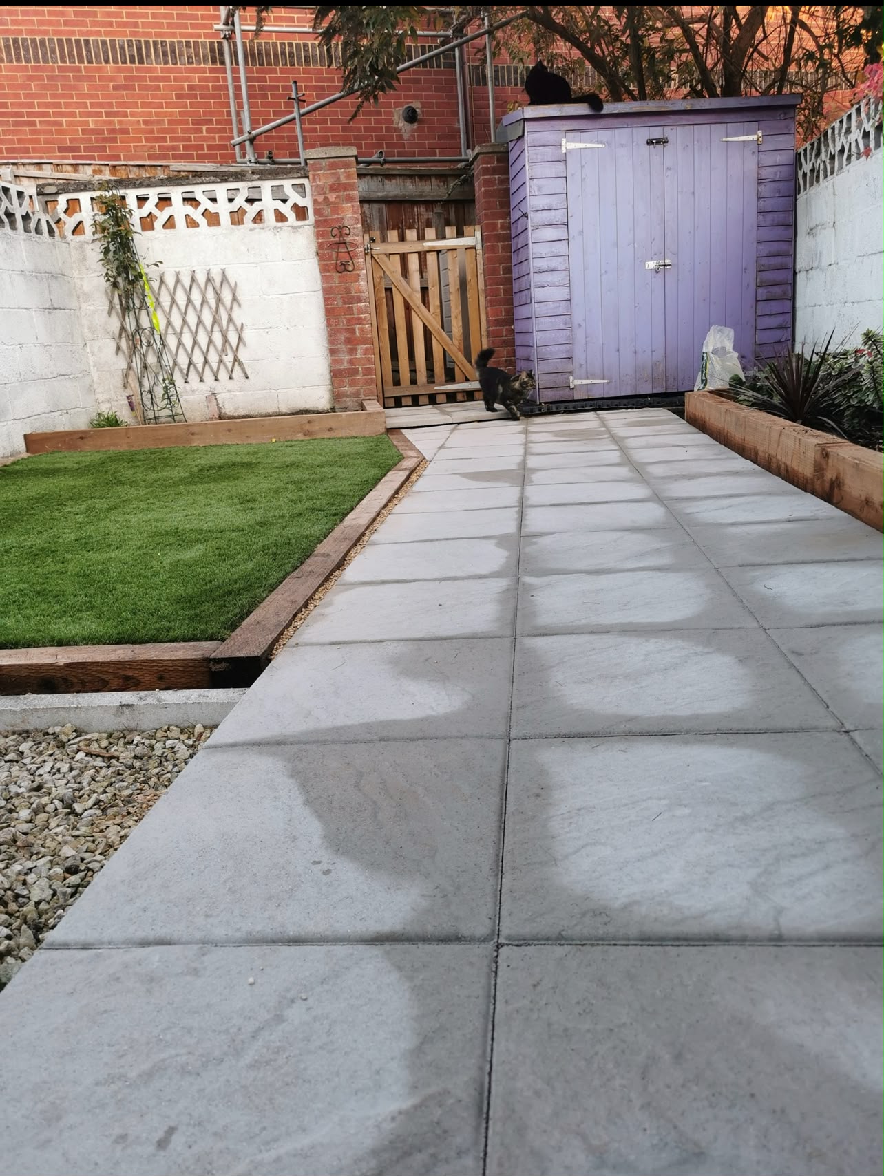 RT Landscaping completed project